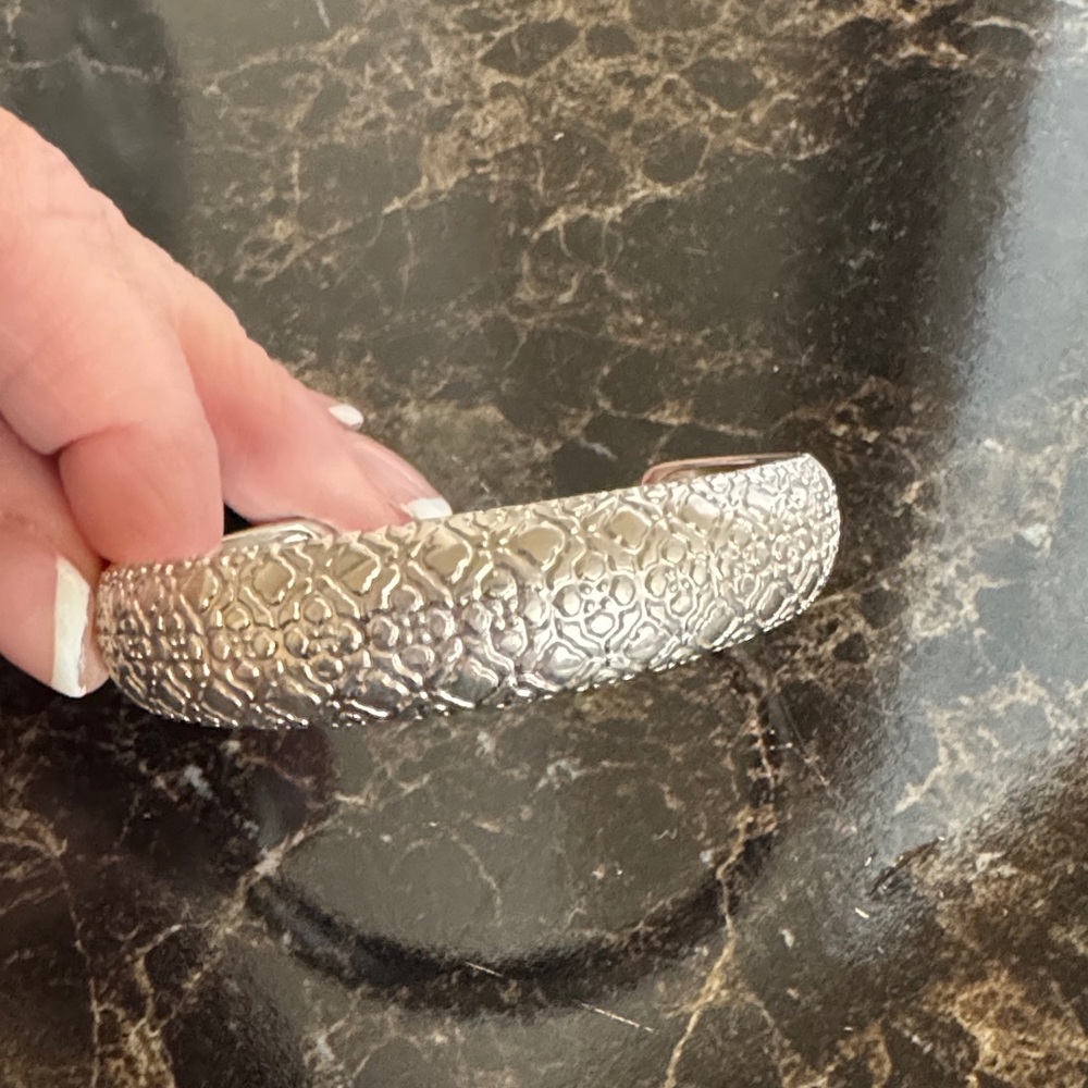 Kendra Scott Silver Cuff Bracelet